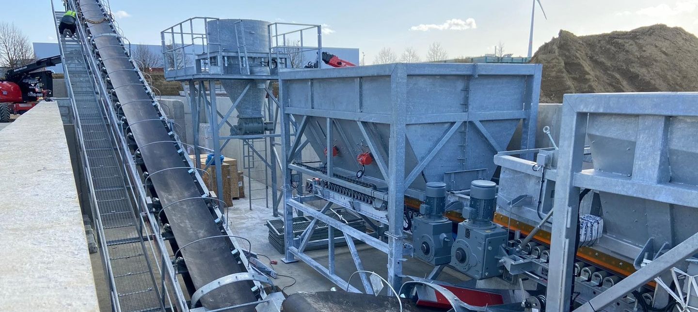 Nieuwe betoncentrale voor V&V Infra